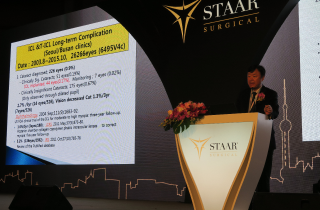 Presented the ICL Long-Term Outcome Results at the STAAR Surgical 2nd APAC Visian ICL Expert Symposium